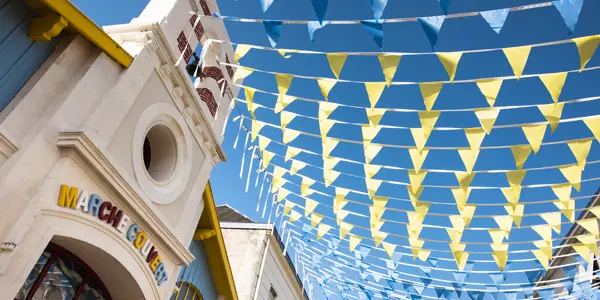 Le marché couvert de Châtelaillon Plage