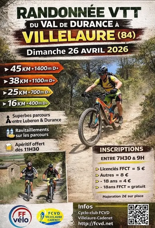 Randonnée en VTT du Val de Durance_Villelaure