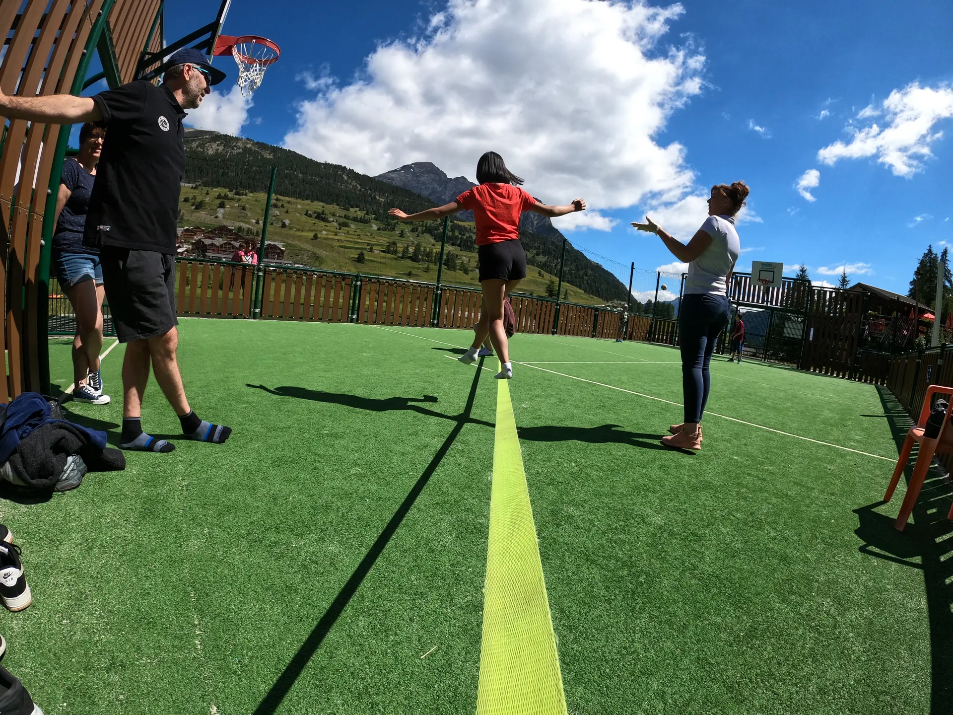 Initiation à la Slackline