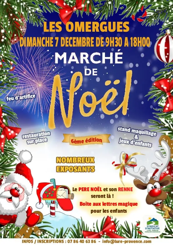 Marché de Noël - Les Omergues
