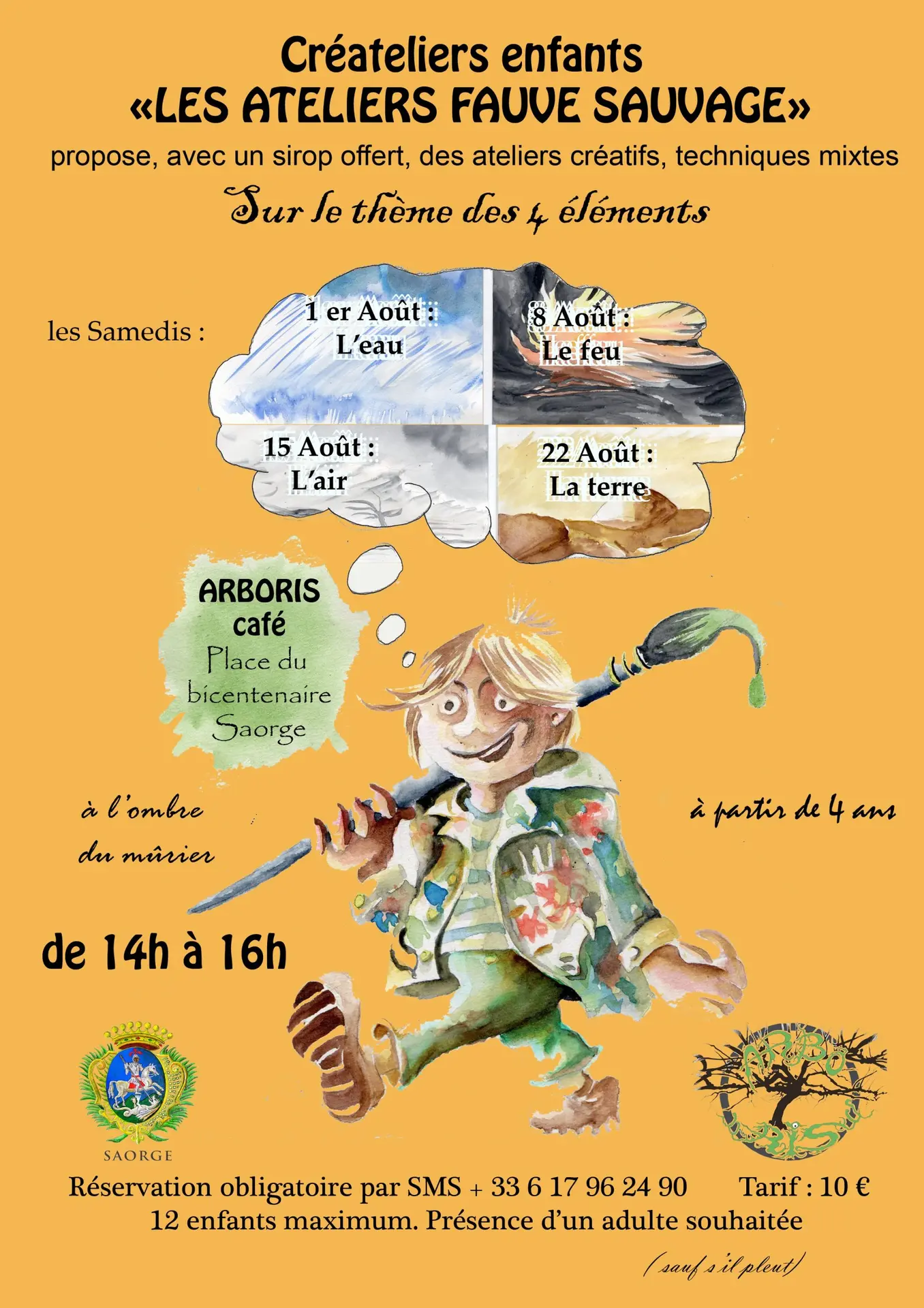 Créateliers enfants : Le Feu