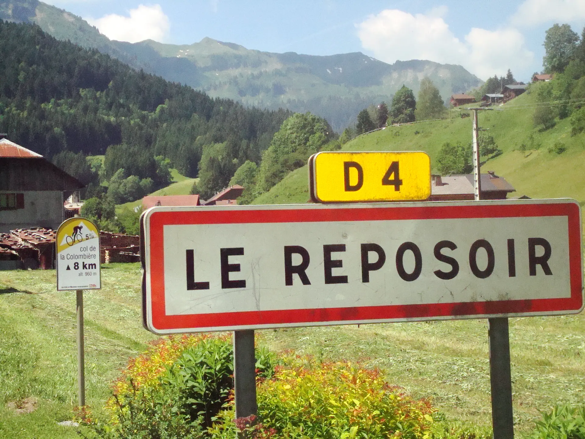Panneau Le Reposoir