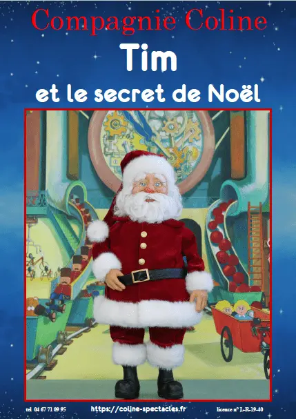 visuel noël avec le pere noel