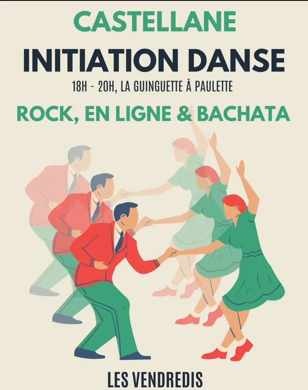 affiche initiation danse