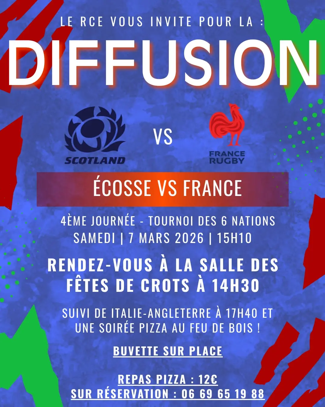 Diffusion Ecosse vs France