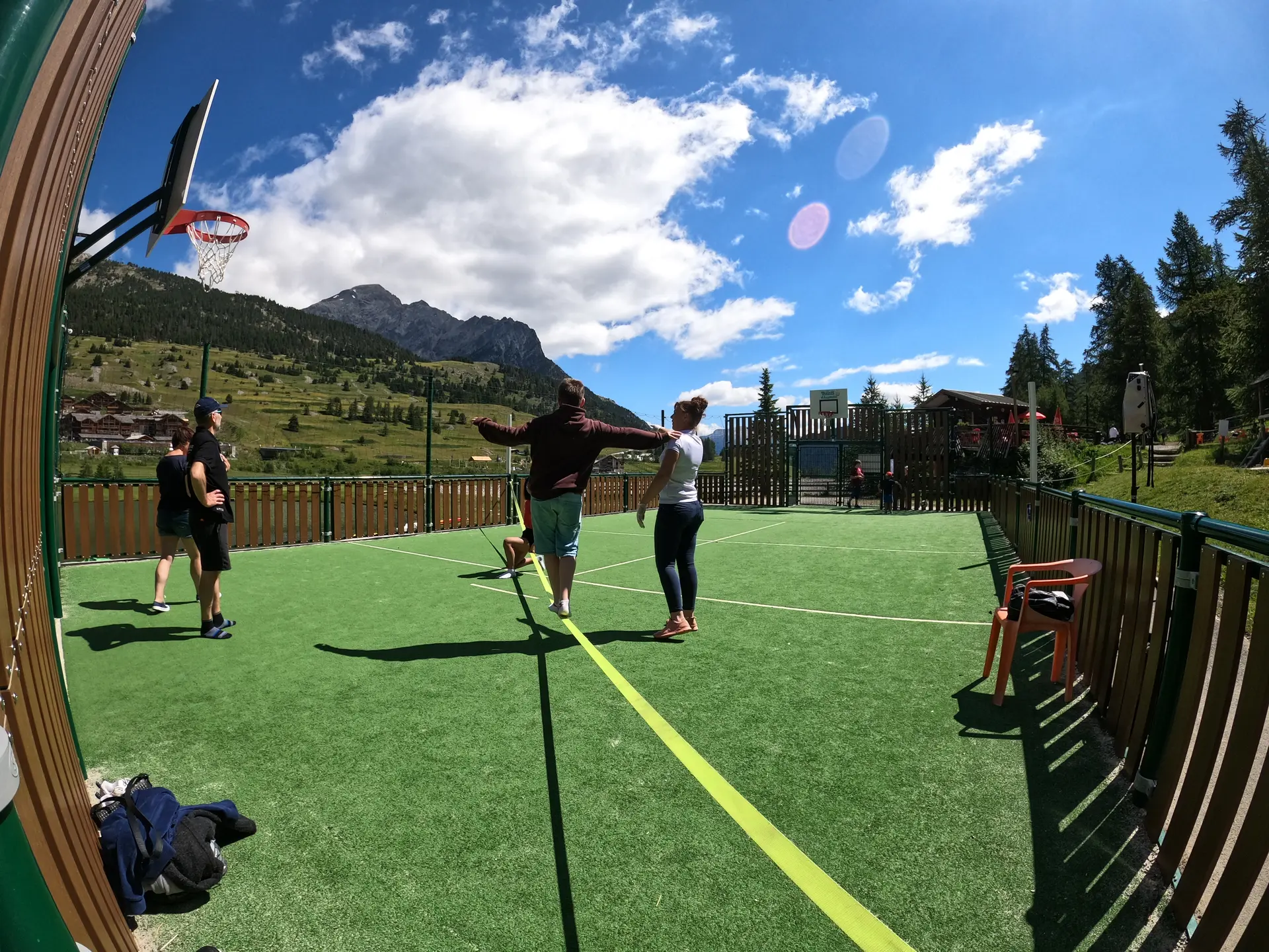 Initiation à la Slackline