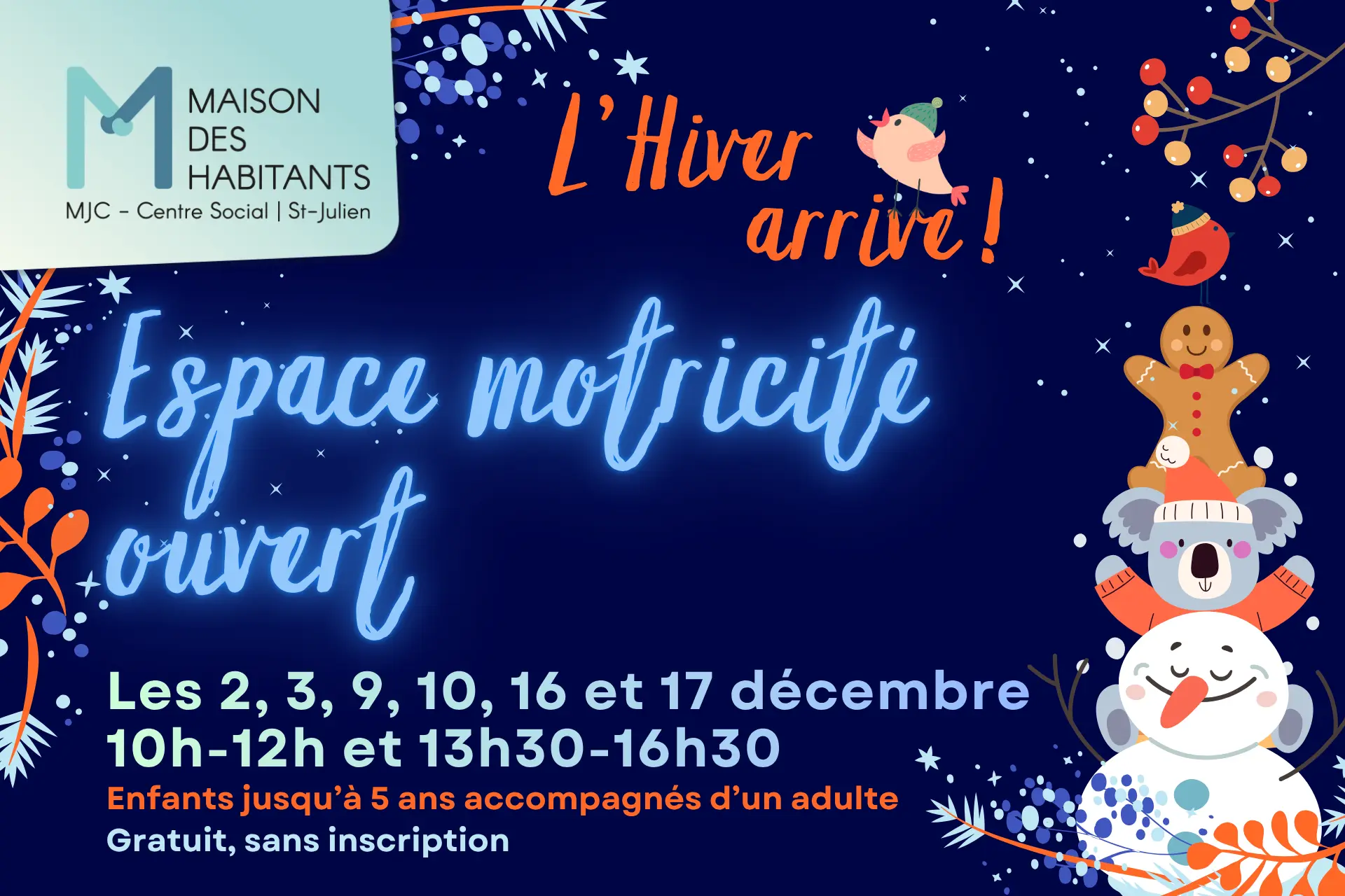 Espace motricité ouvert