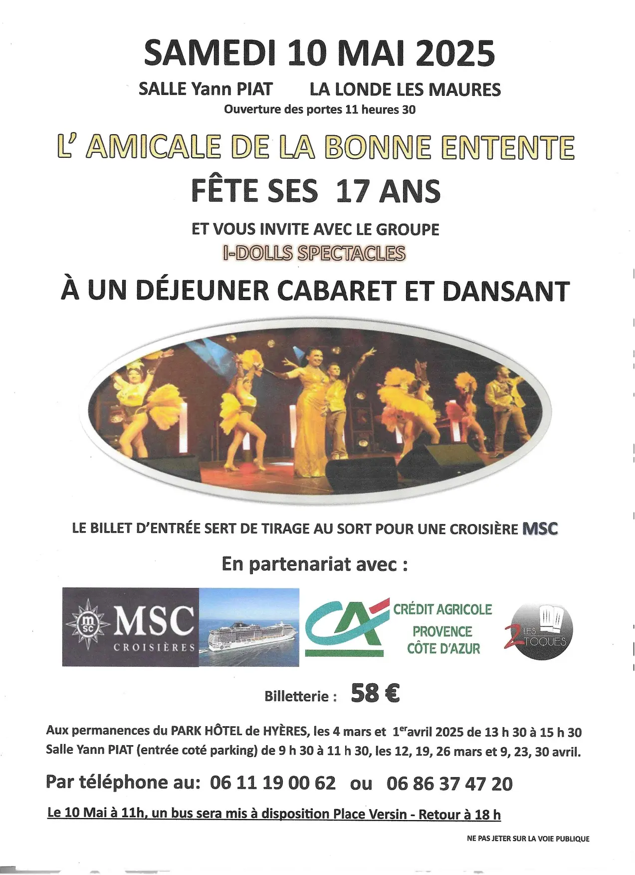 Les soirées dansantes en Méditerranée Porte des Maures