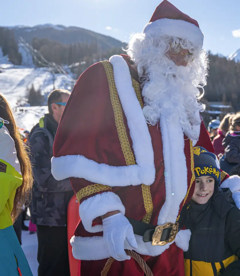Arrivée du Père Noël_Les Orres