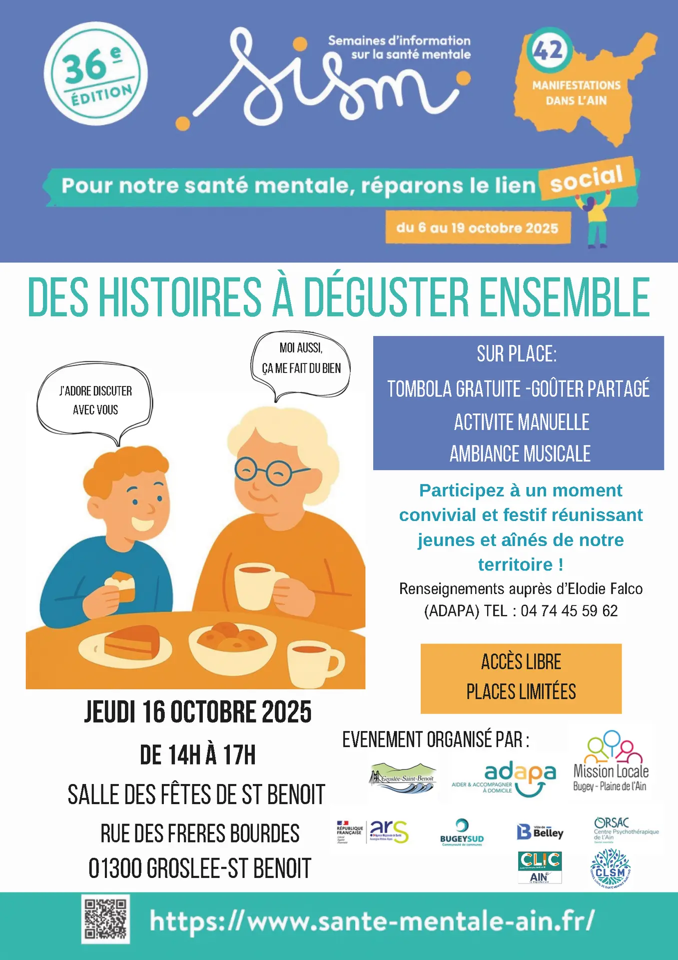 Des histoires à déguster ensemble - Semaine de la santé mentale_Groslée-Saint-Benoit