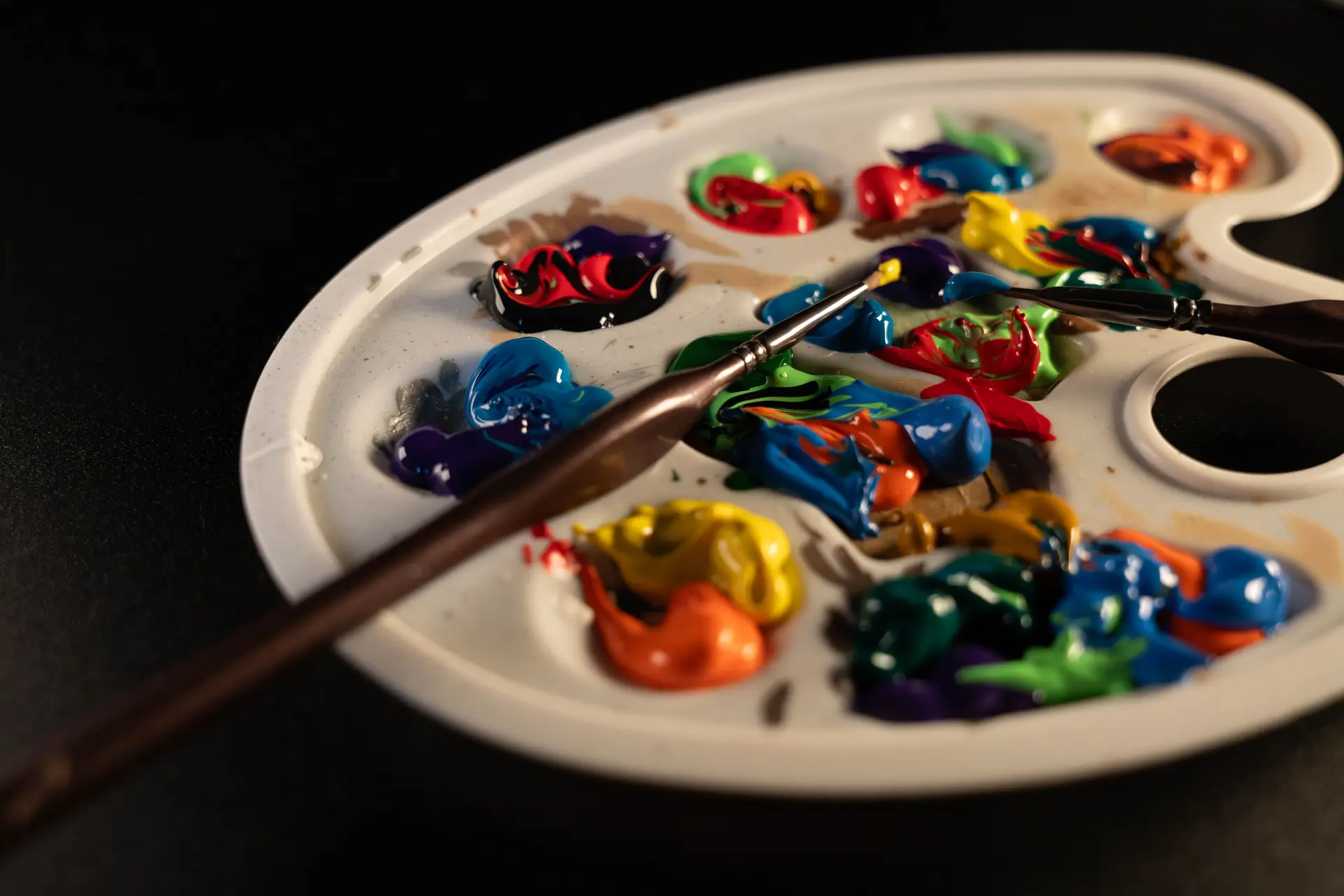 Palette de peinture