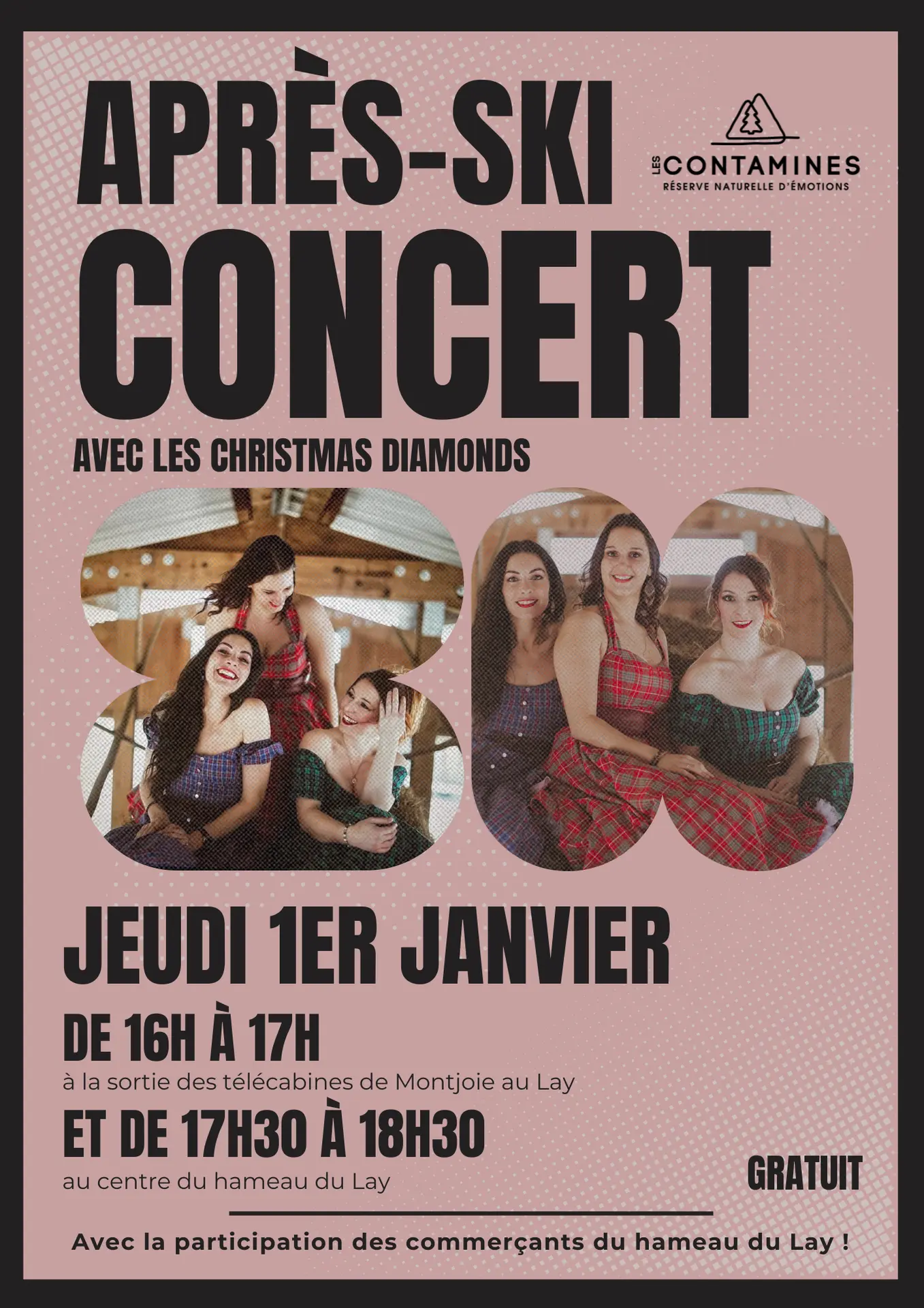 Concert après-ski au Lay : Little Wood_Les Contamines-Montjoie