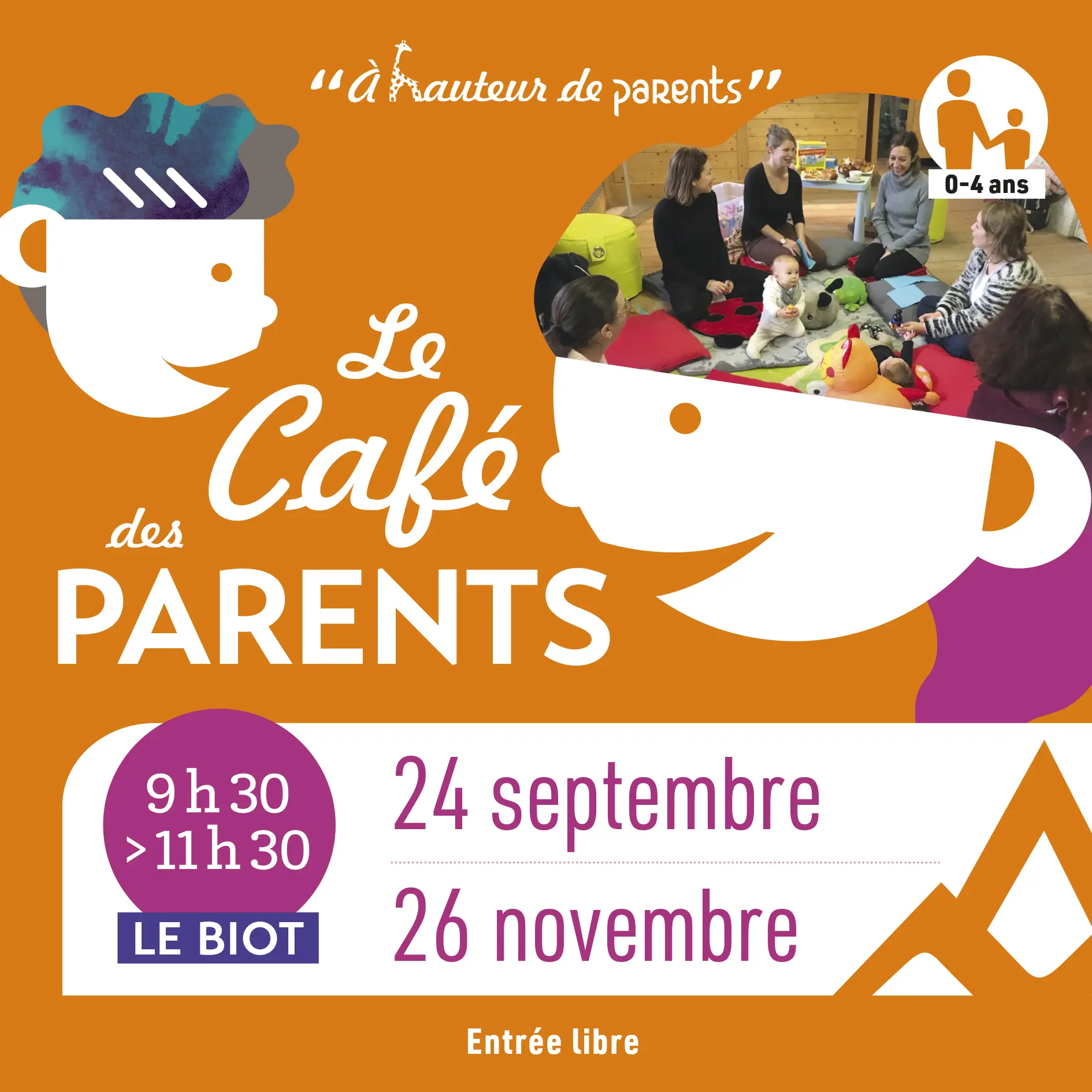 A hauteur de parents : Café des Parents