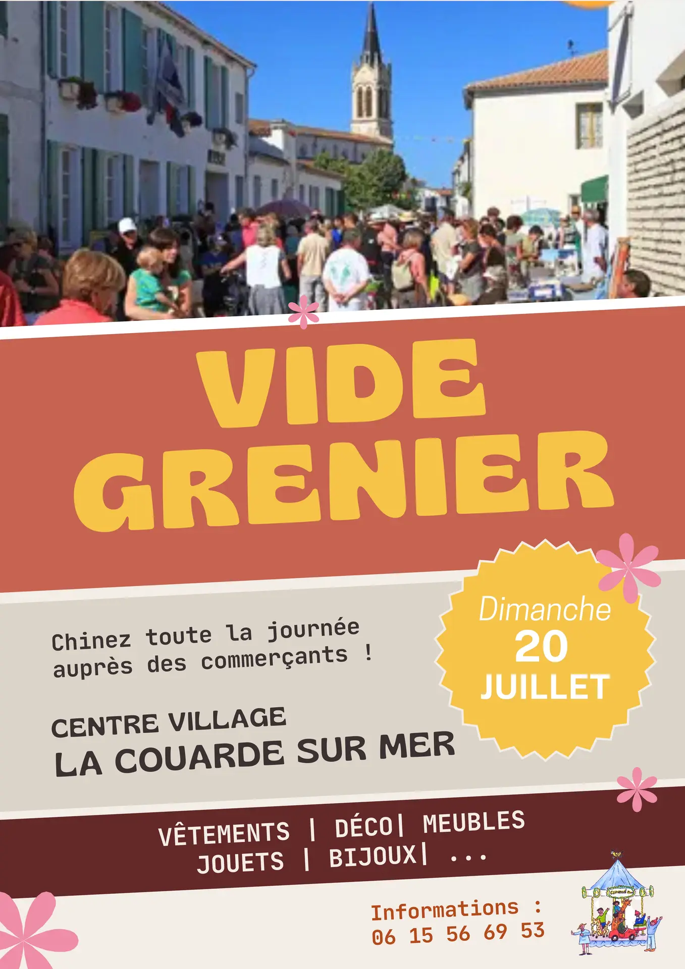 Brocante vide-grenier_La Couarde-sur-Mer