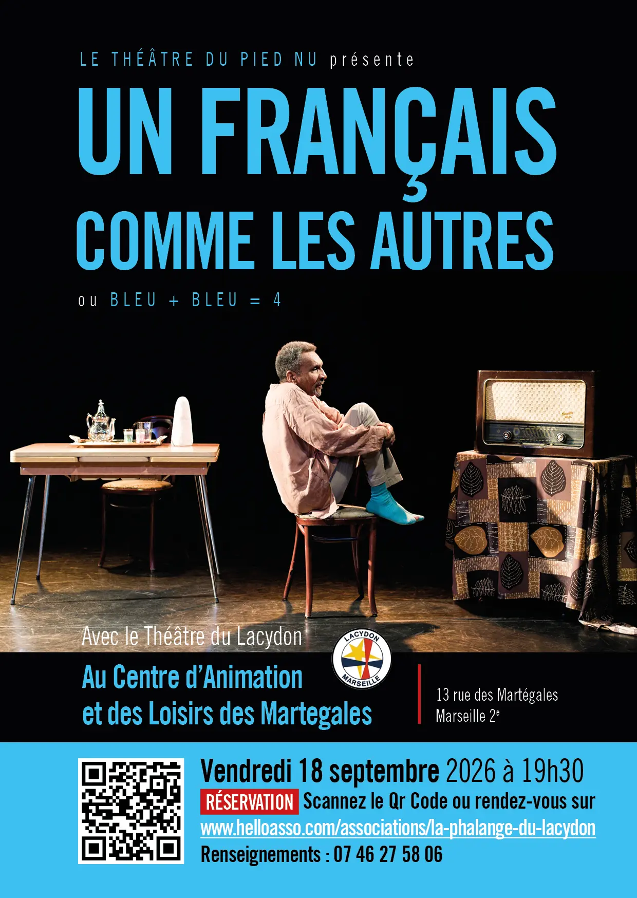 Un Français comme les autres  ou Bleu plus Bleu égal 4