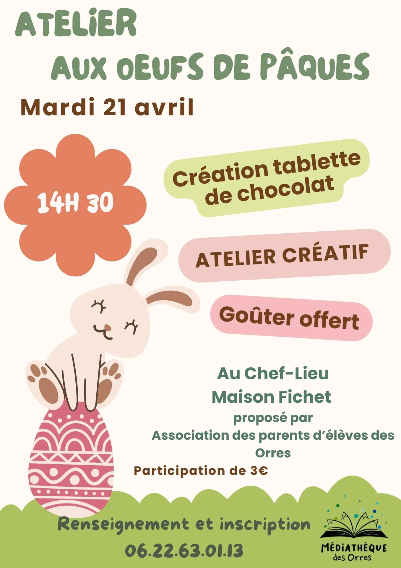 Atelier Aux œufs de Pâques_Les Orres