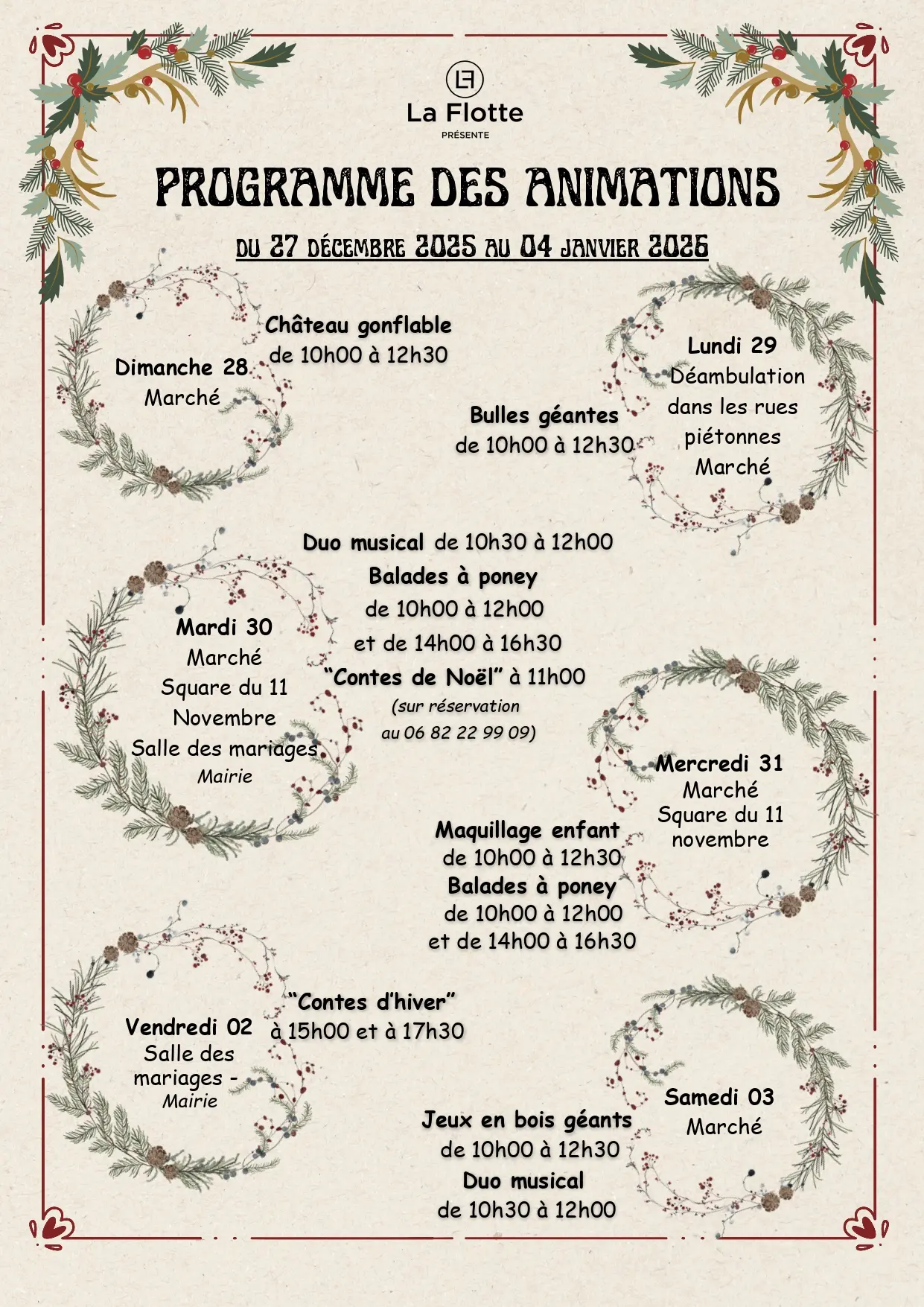 Marché de Noël de La Flotte_La Flotte