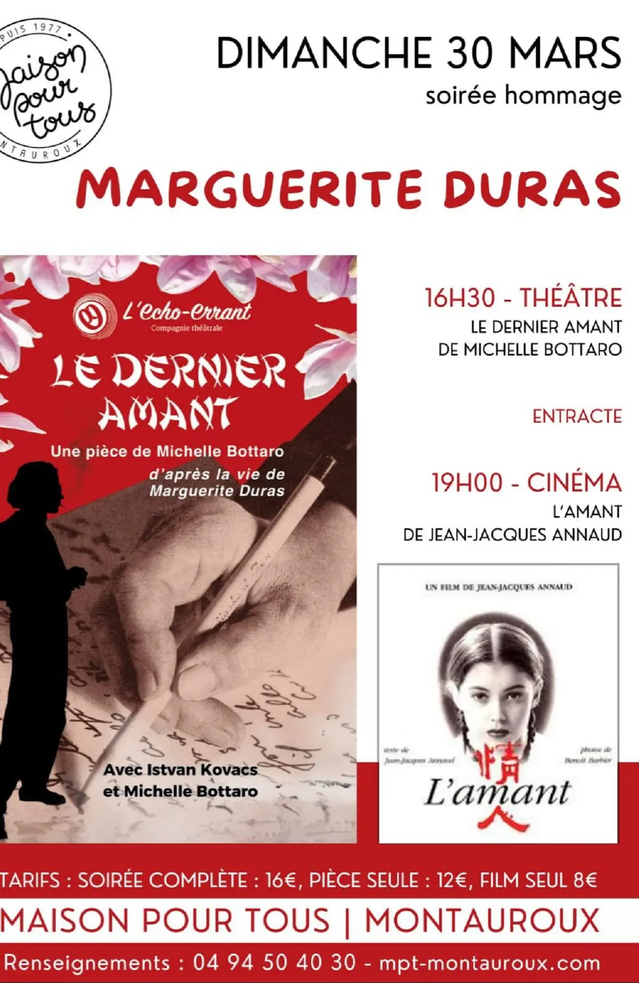 Cinéma et Théâtre autour de Marguerite Duras