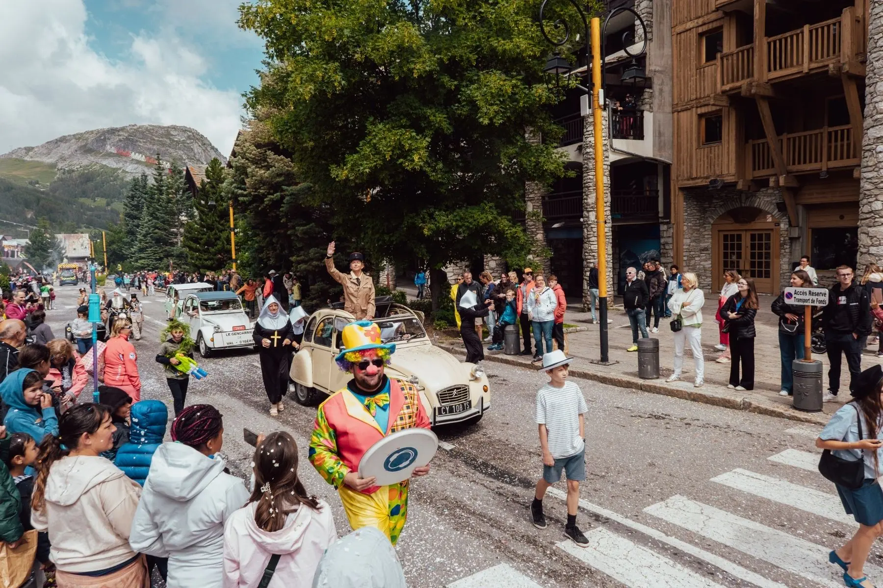 Défilé des chars