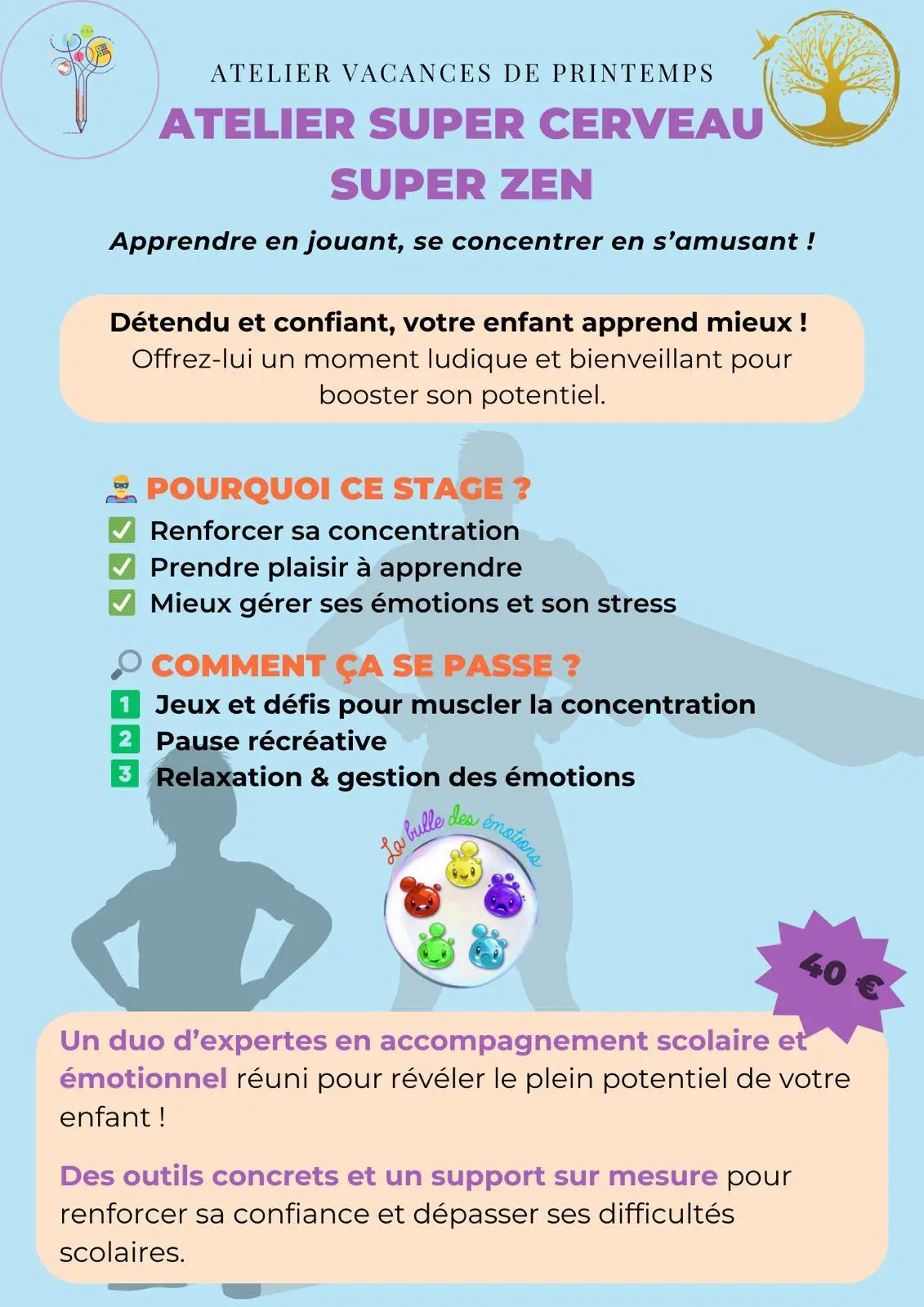 La Bulle des Emotions & L'Éveil du Crayon