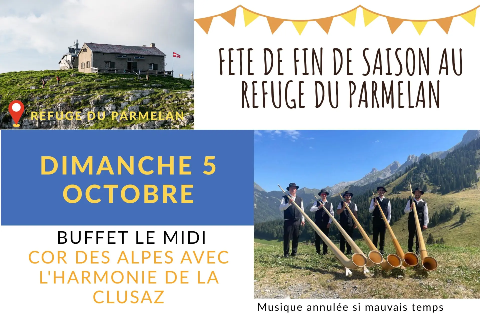 Fête de fin de saison au refuge du Parmelan_Dingy-Saint-Clair