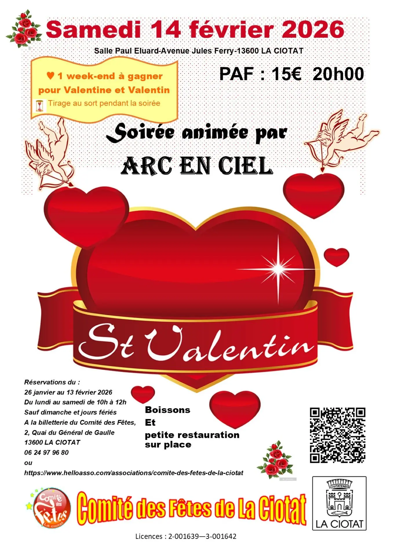 Soirée Saint Valentin