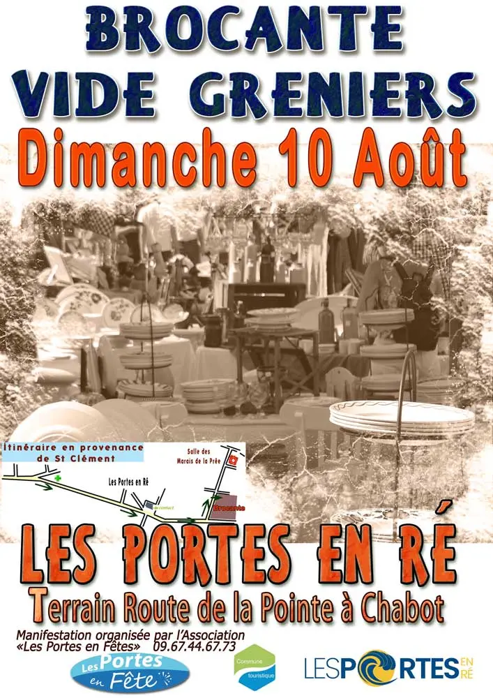 Brocante Vide-Greniers par Les Portes en Fête_Les Portes-en-Ré