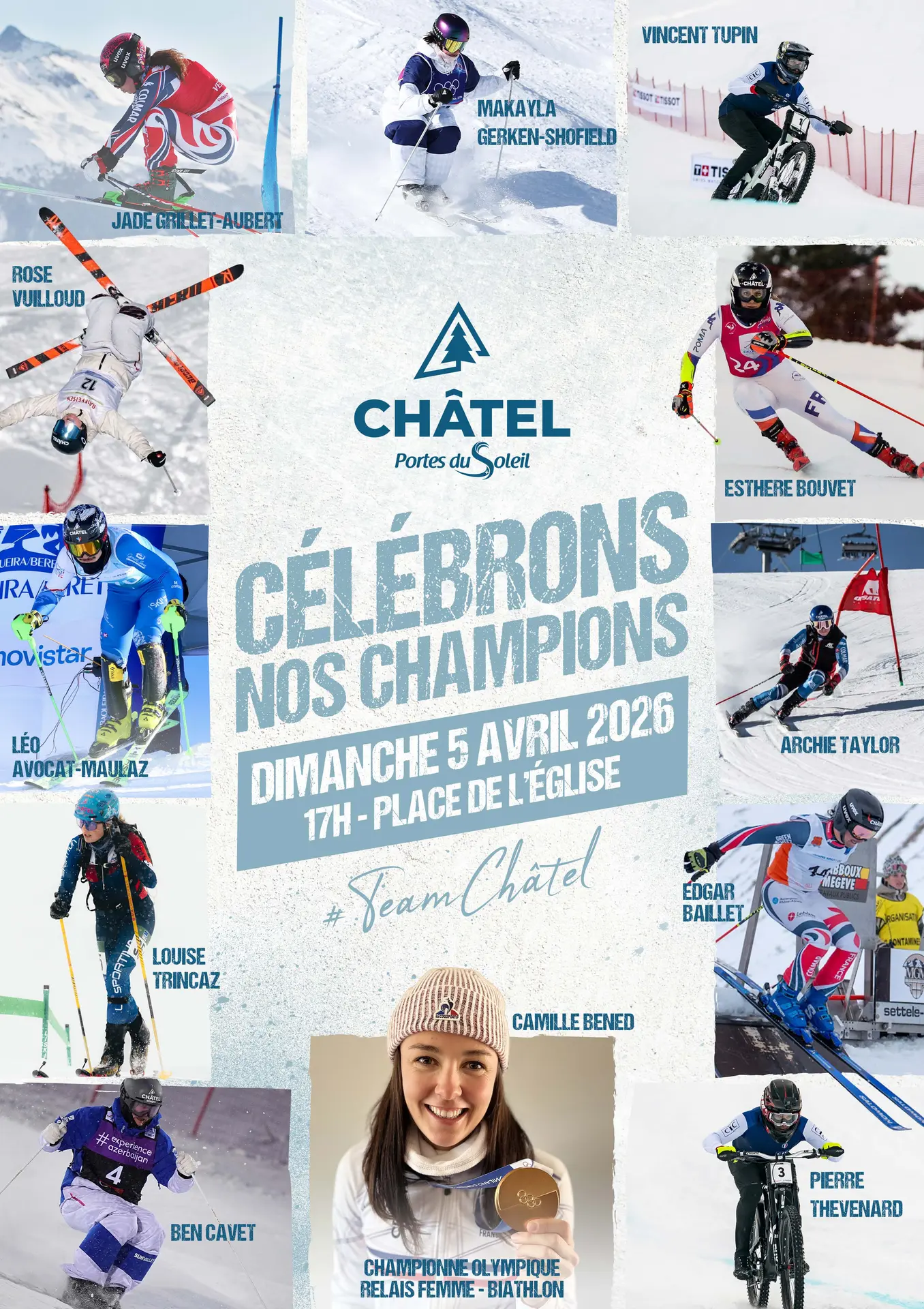 Célébrons nos champions