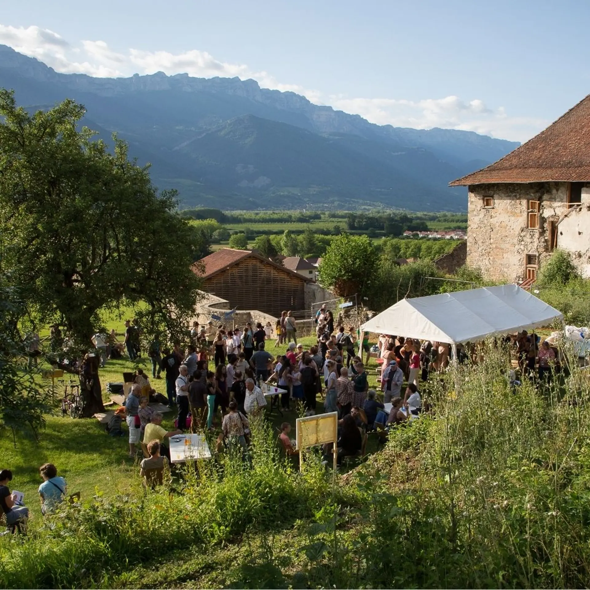 Conversation de paysage