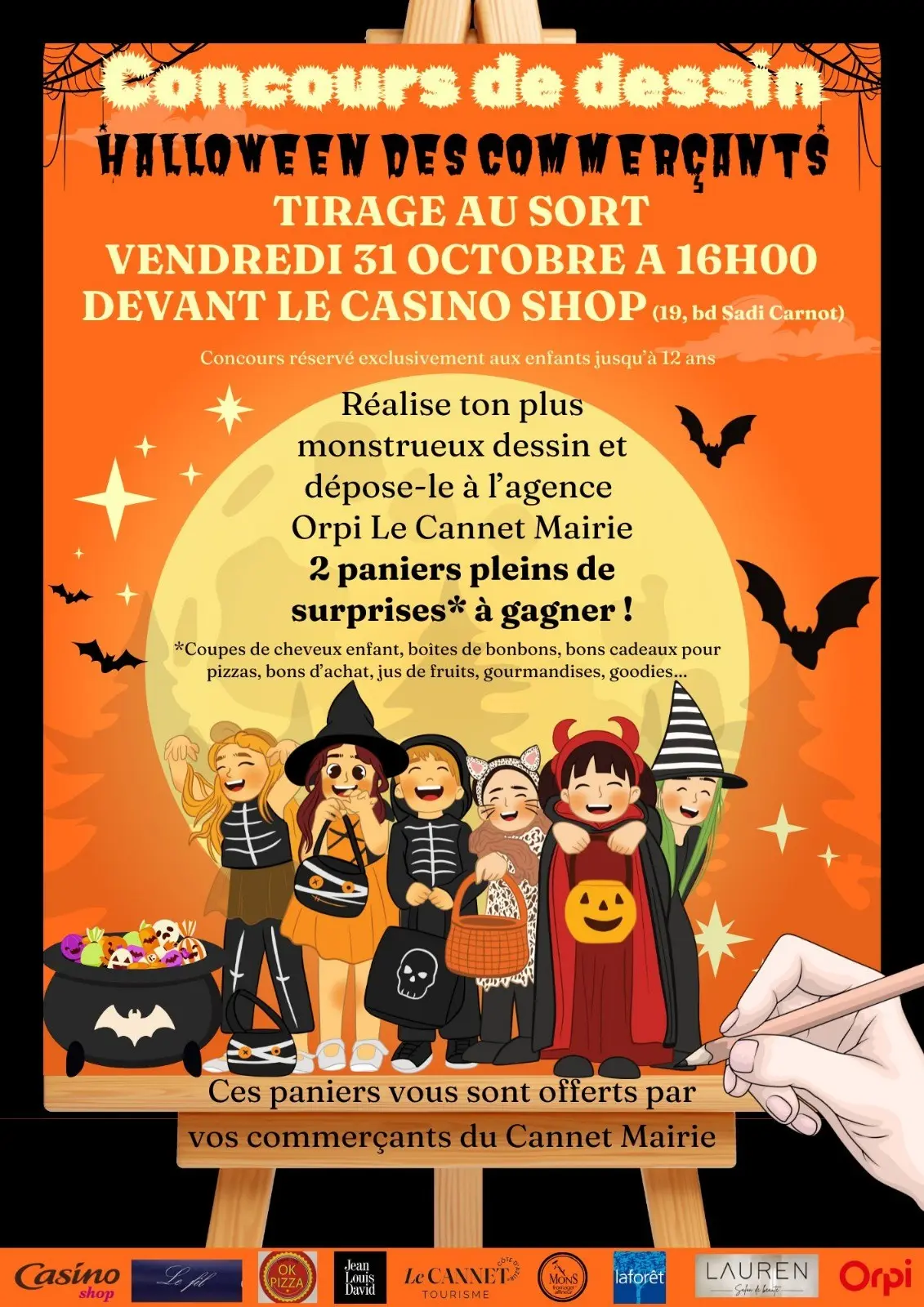 Concours de dessin Halloween_Le Cannet