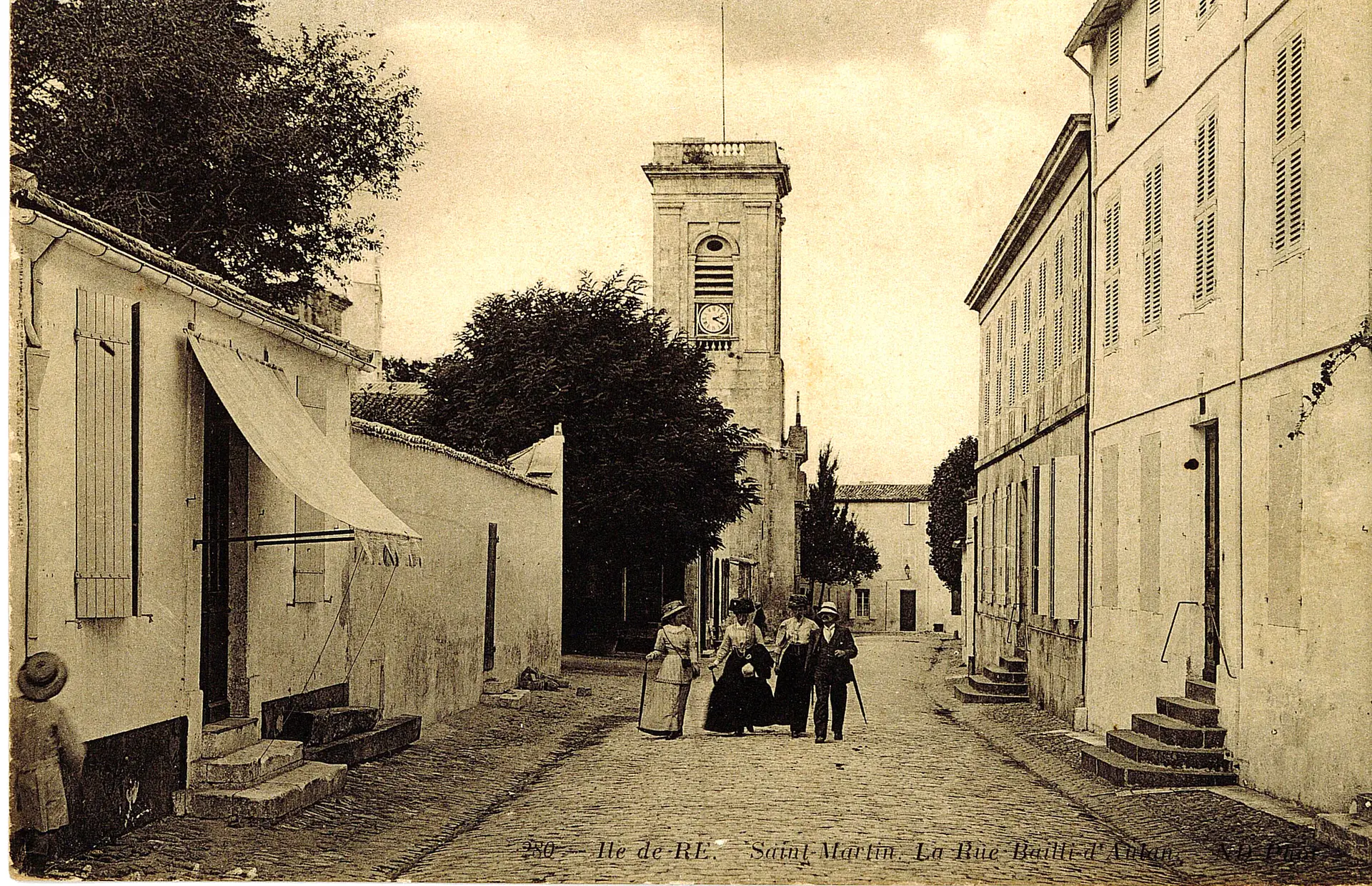 Saint-Martin-de-Ré dans les années 1920