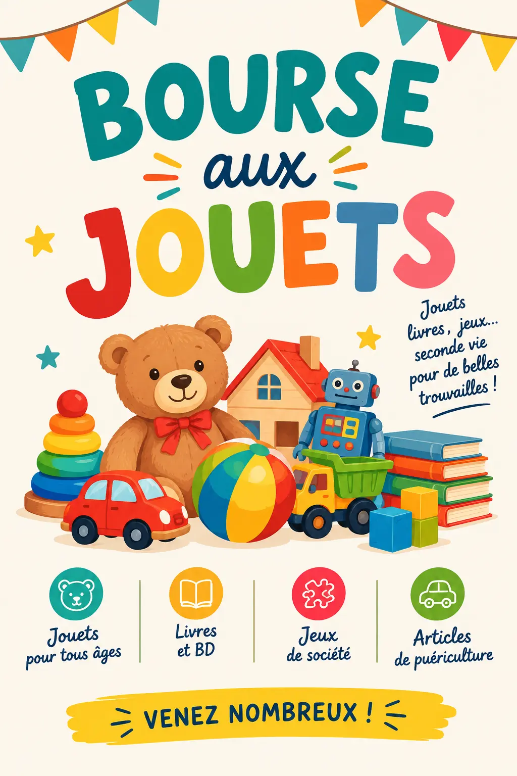 Bourse aux jouets