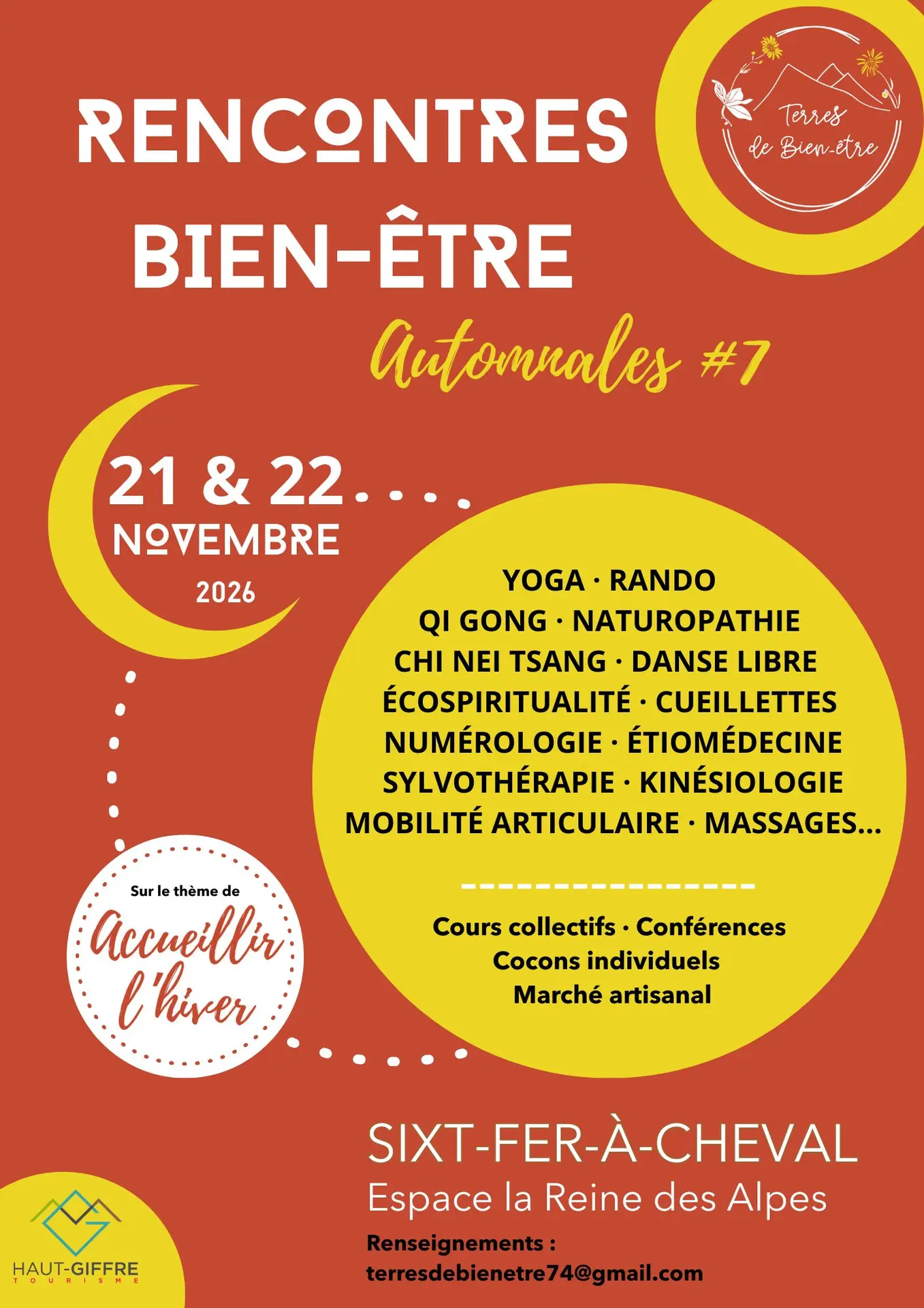 Affixhe des rencontres du Bien Etre automnales