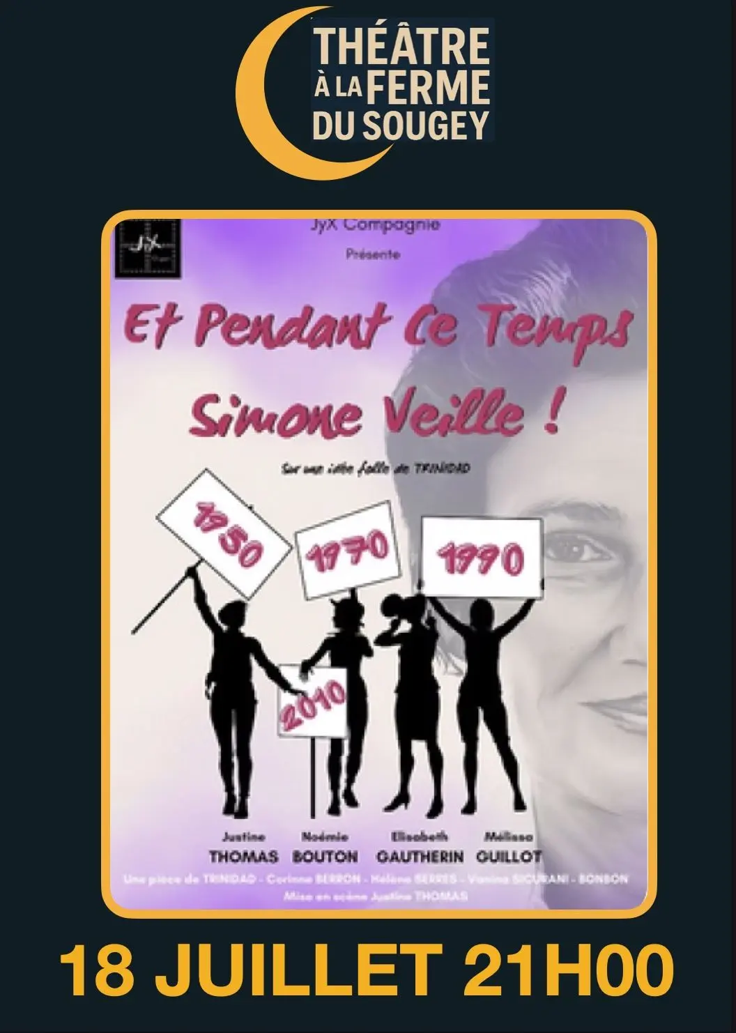 Affiche Et pendant ce temps Simone Veille