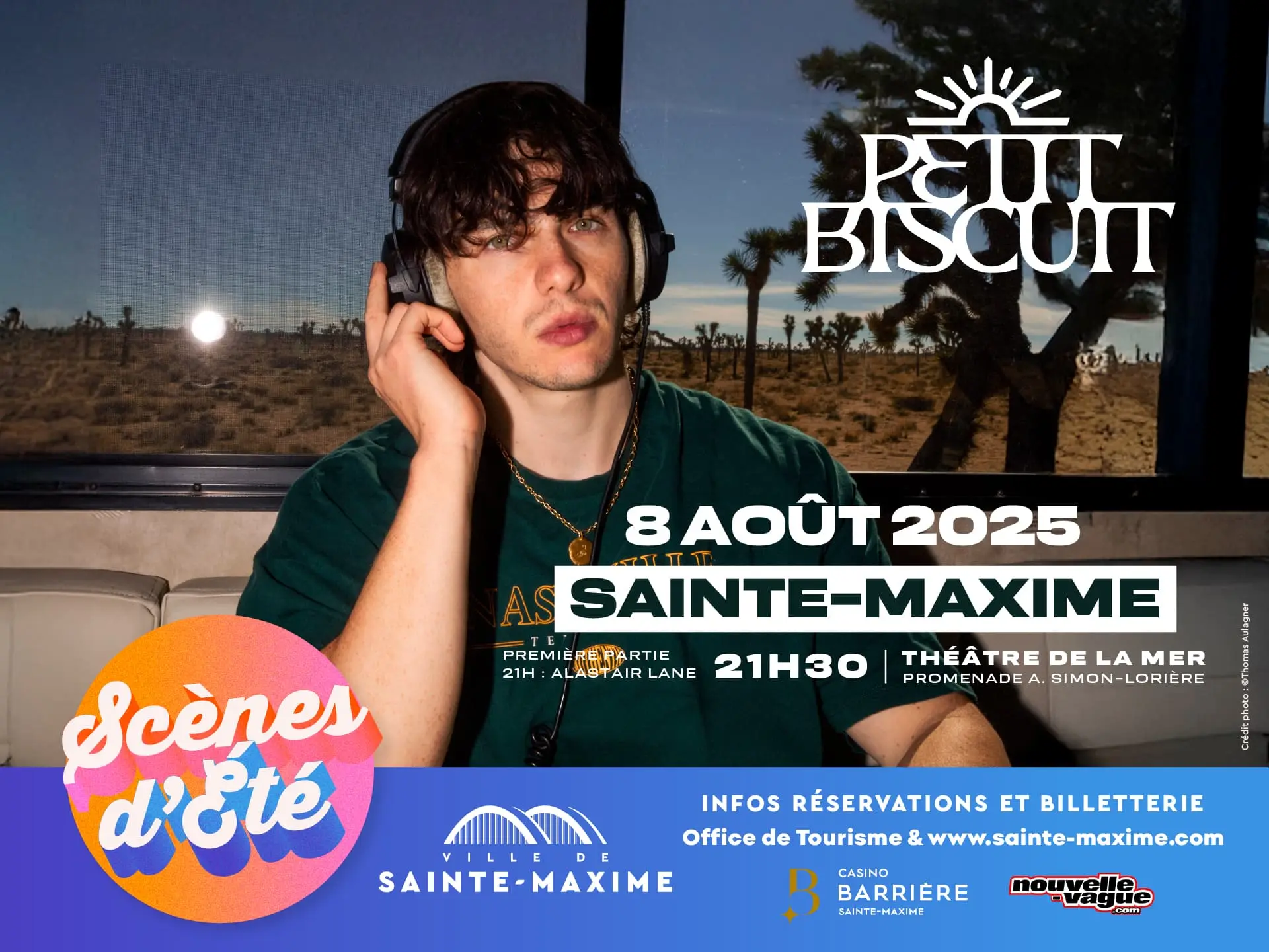 Scènes d'été : Petit Biscuit_Sainte-Maxime