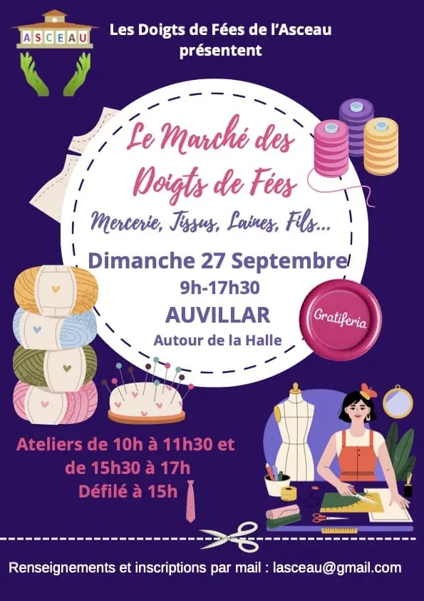 Marché doigts des fées