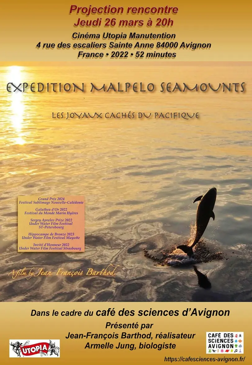 Projection-rencontre - Expedition Malpelo Seamounts – Les Joyaux cachés du Pacifique_Avignon