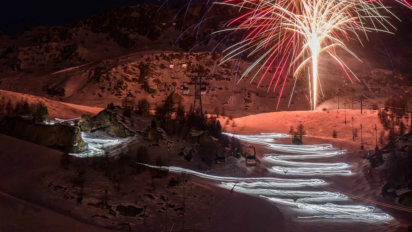 Descente et feux