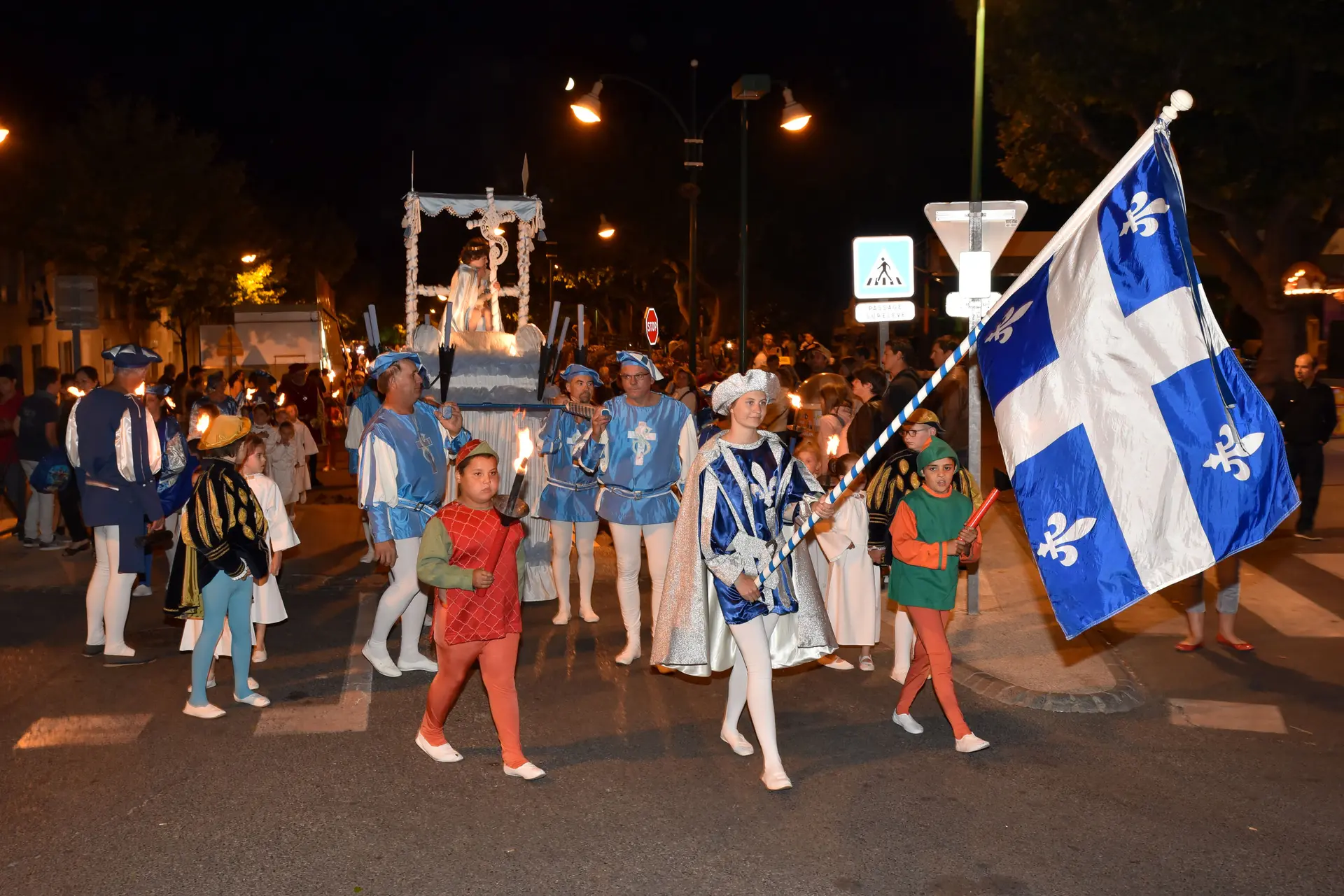 Porte-drapeau du Québec