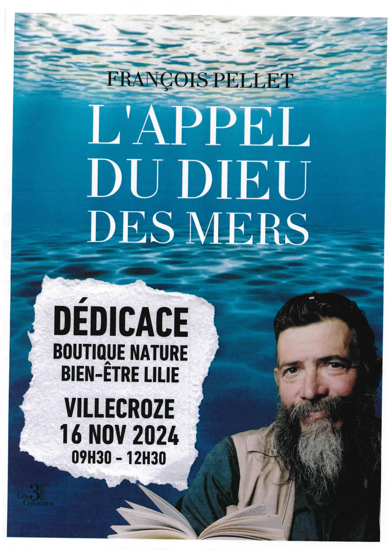 Dédicace L'appel du Dieu des mers