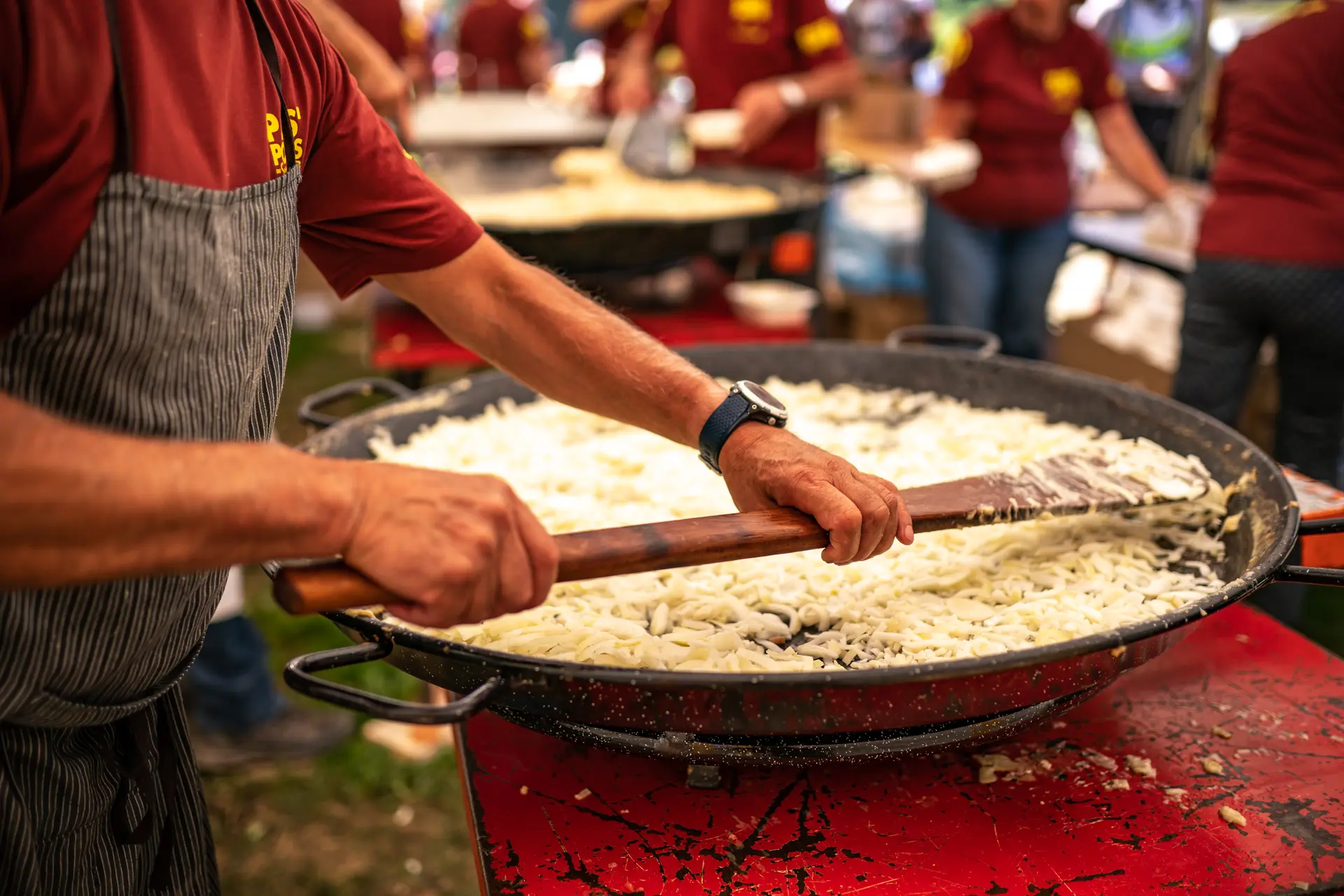 Ravitaillement tartiflette Lindarets-Montriond