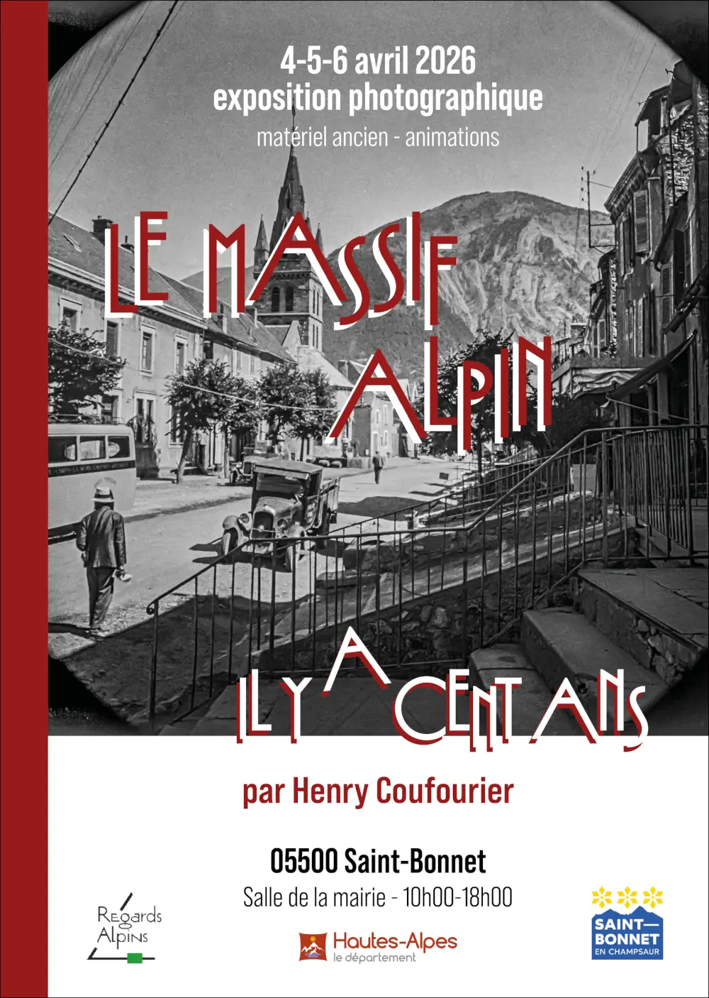 Le massif alpin il y 100 ans