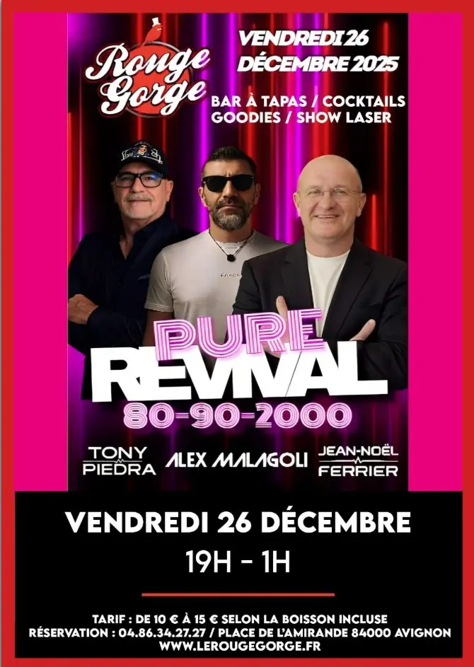 Pure Revival Party, la Soirée 80-90-2000_Avignon
