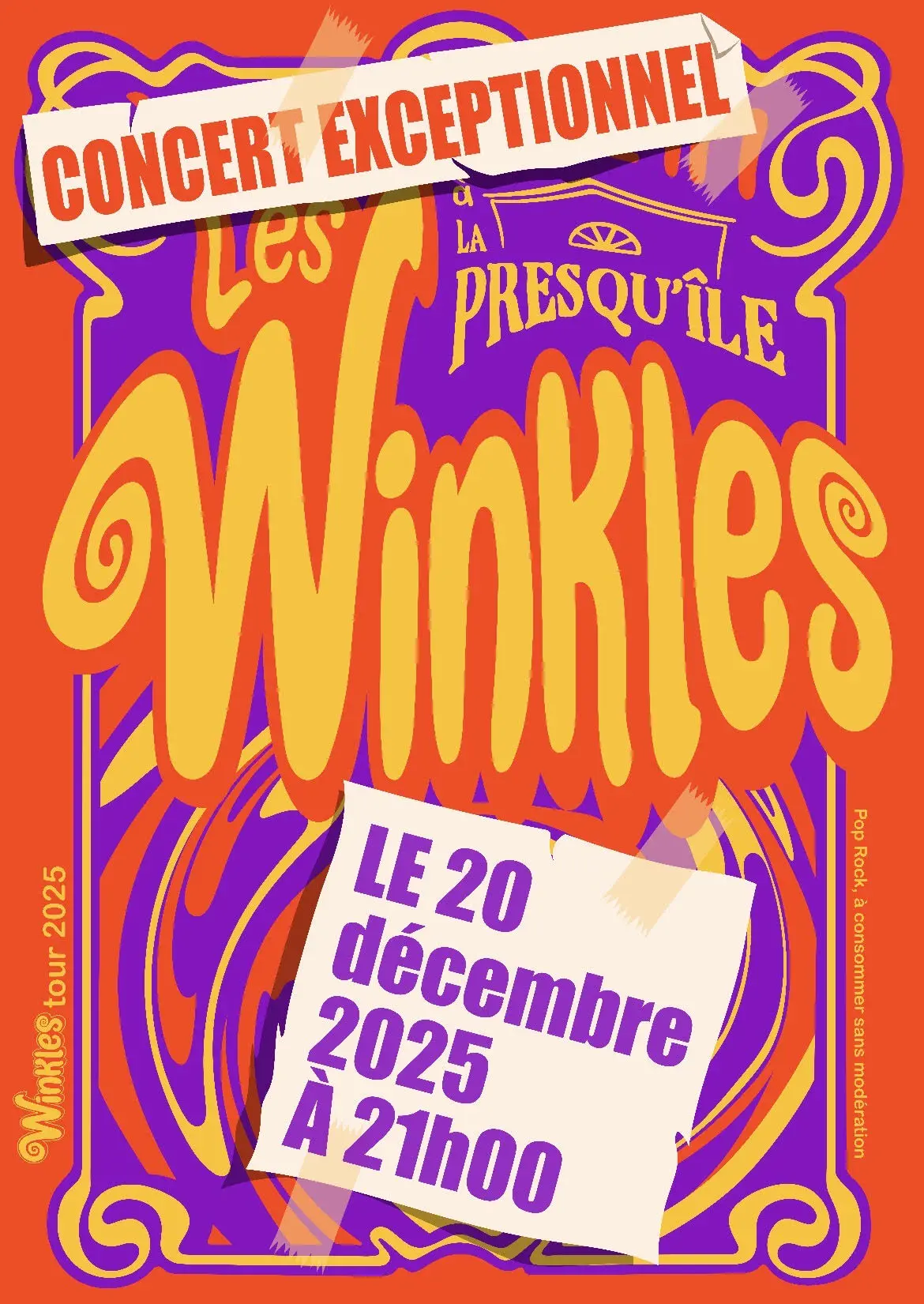 Soirée pop rock avec les Winkles_Loix