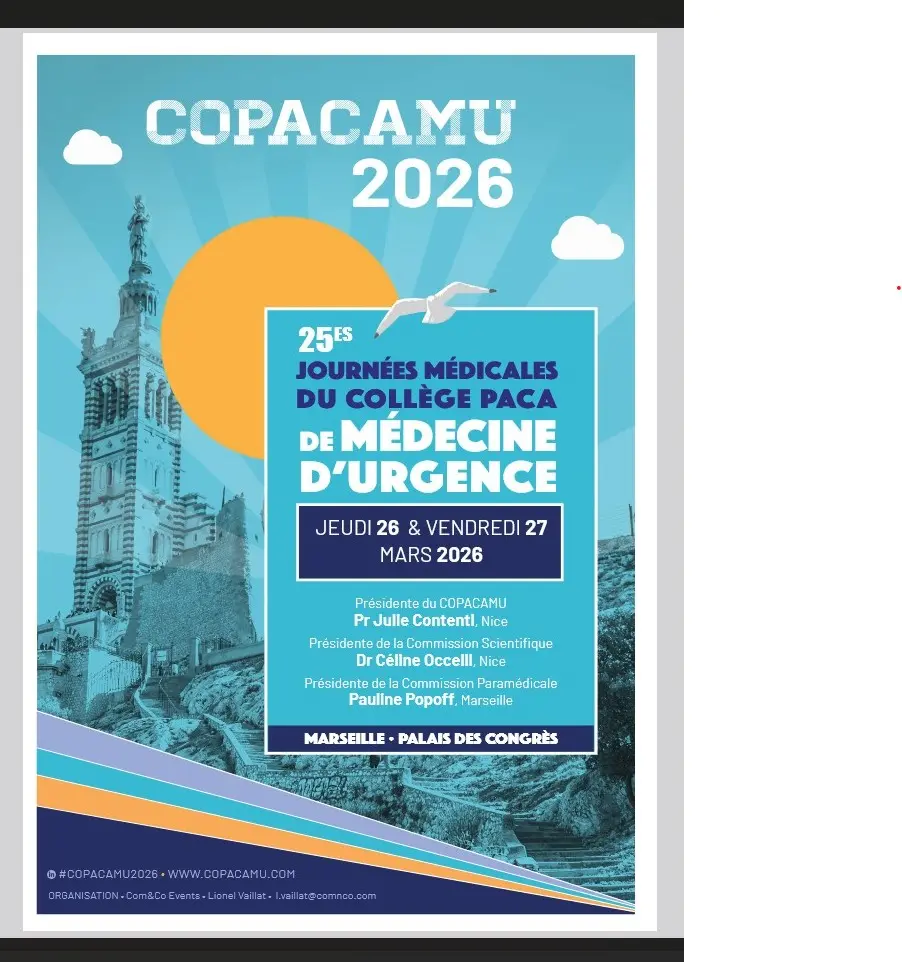 Congrès de Médecine d'Urgence du Collège PACA (COPACAMU)