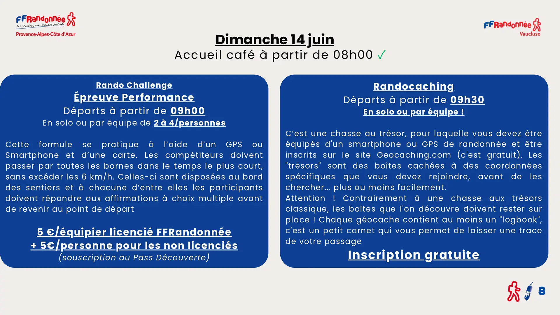 Programme dimanche