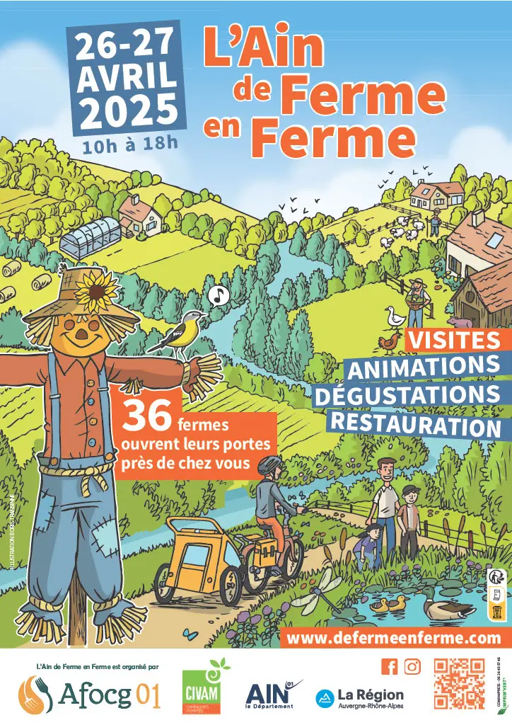 L'Ain de Ferme en Ferme : GAEC La Ferme du marais _Ceyzérieu