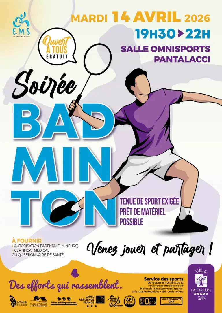 Soirée badminton
