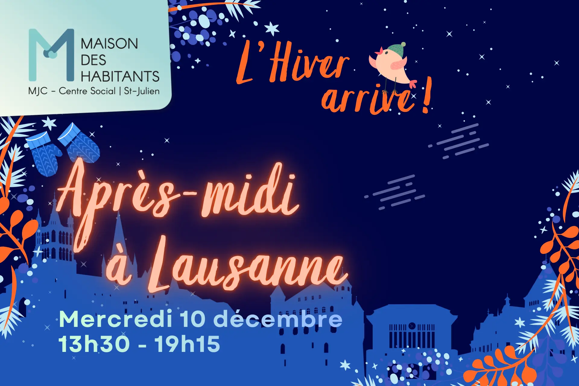 Après-midi à Lausanne