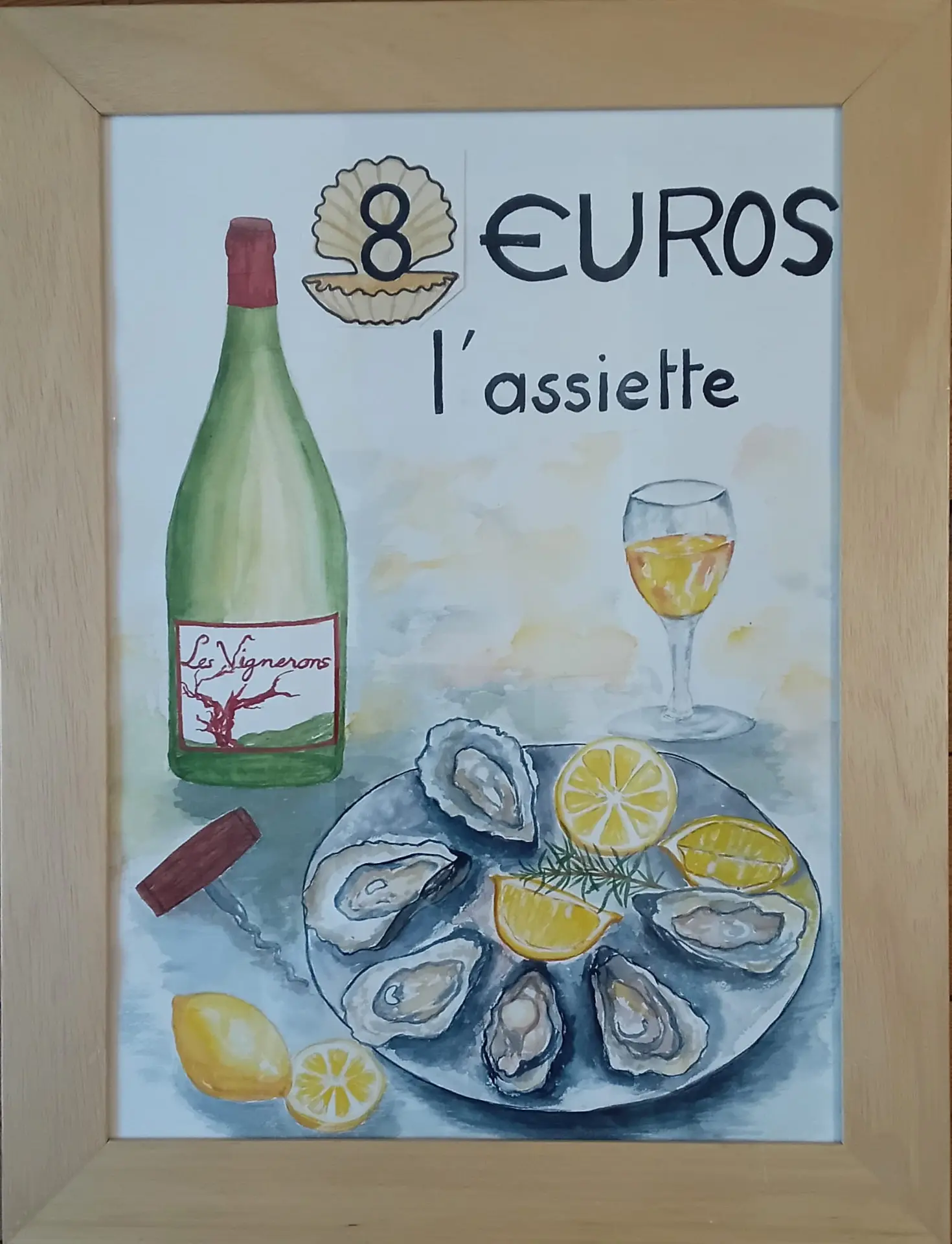 Dégustation d'huîtres